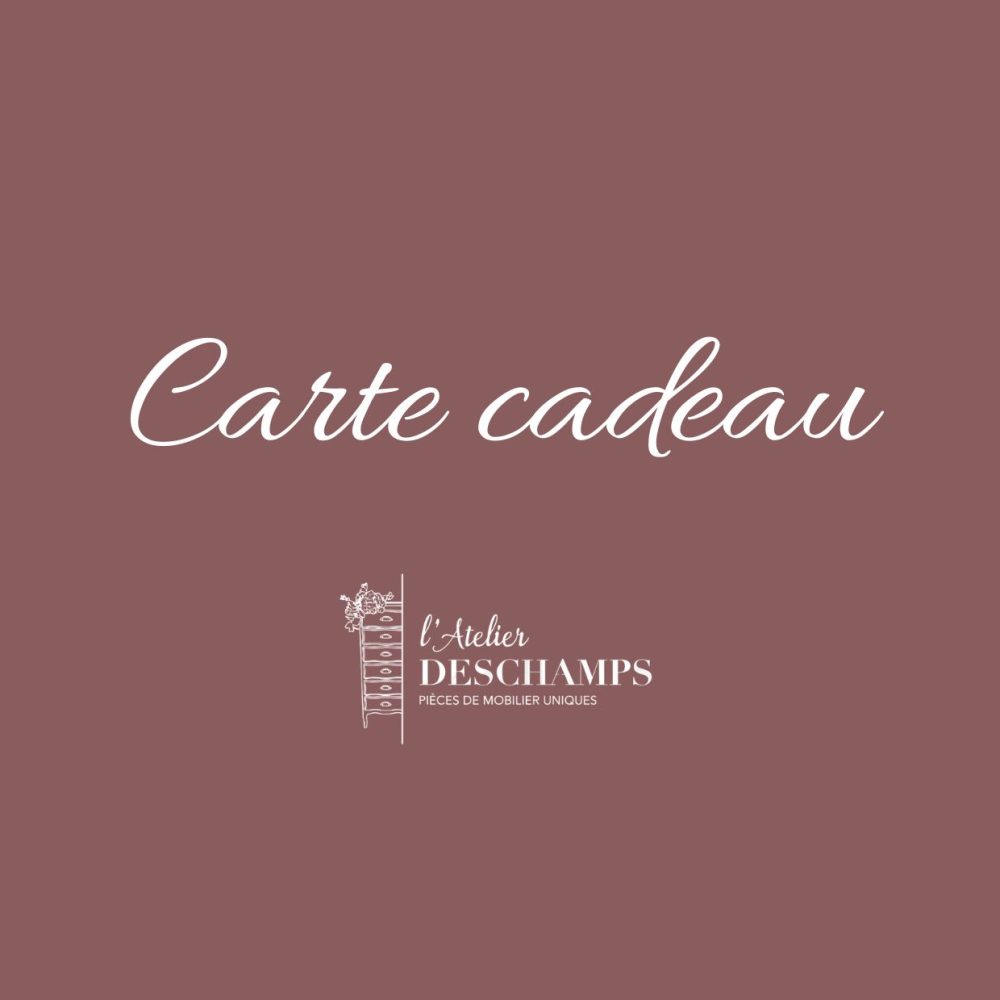 Carte cadeau L'Atelier Deschamps